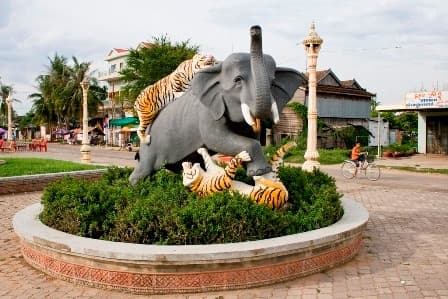 Die Provinz Kampong Thom