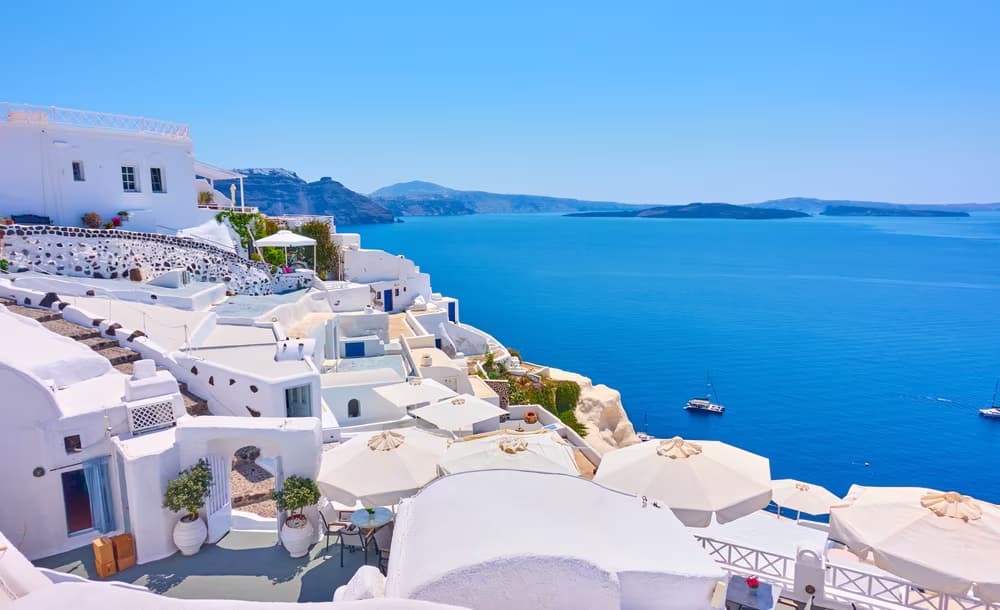 Entdeckung der klassischen Kykladen: Mykonos, Paros, Naxos & Santorin