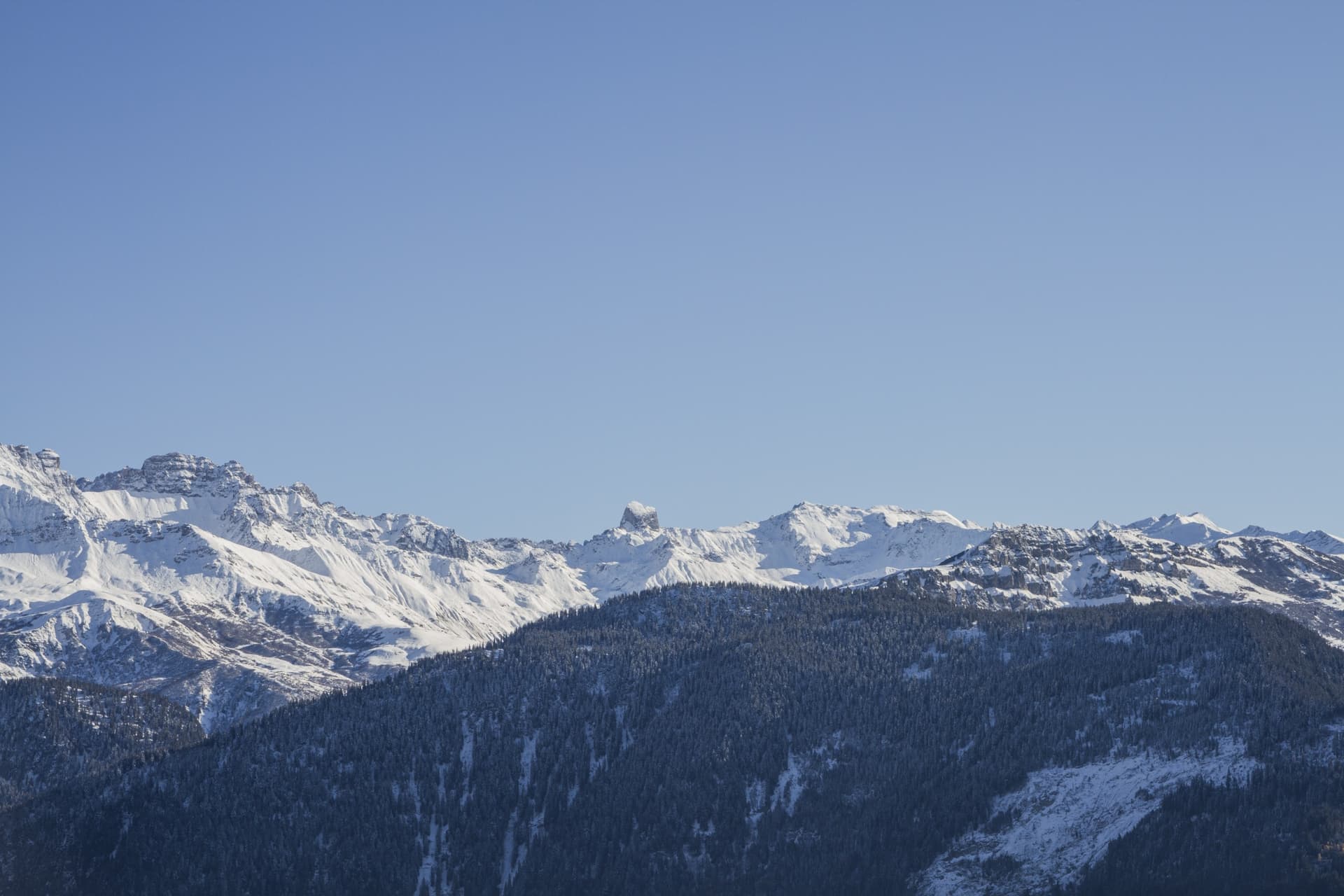 Schneeschuhtour in Savoien