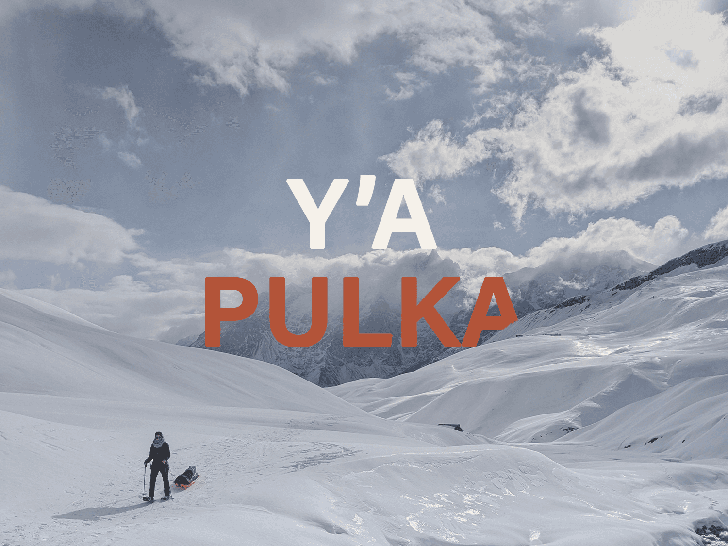 Pulka Biwak Schneeschuhwanderung auf dem Plateau d'Emparis