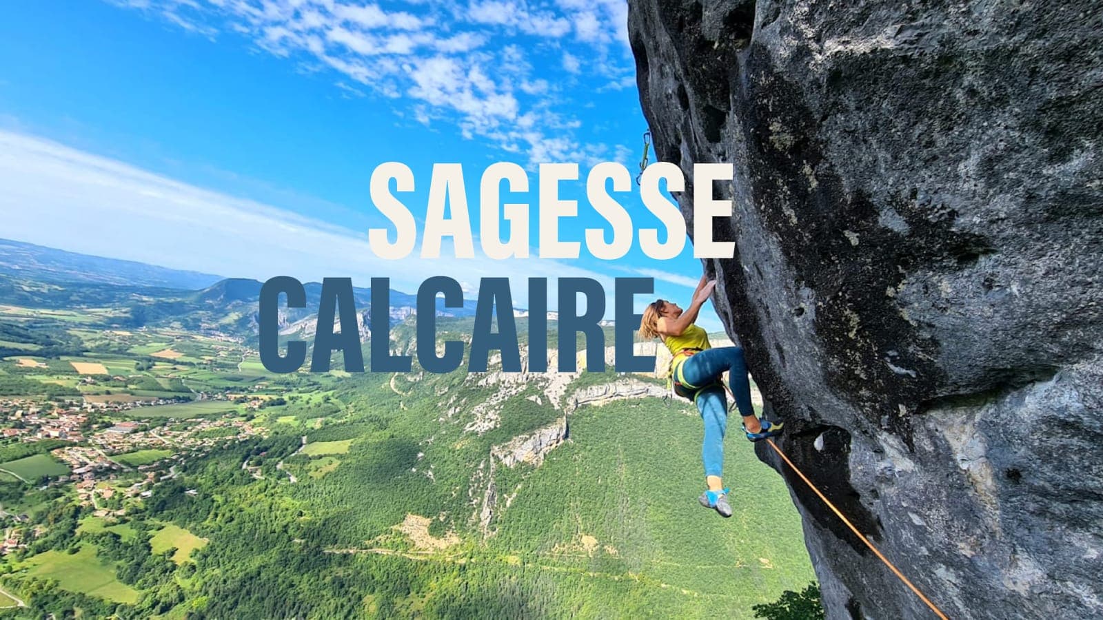 Yoga und Klettern im Vercors