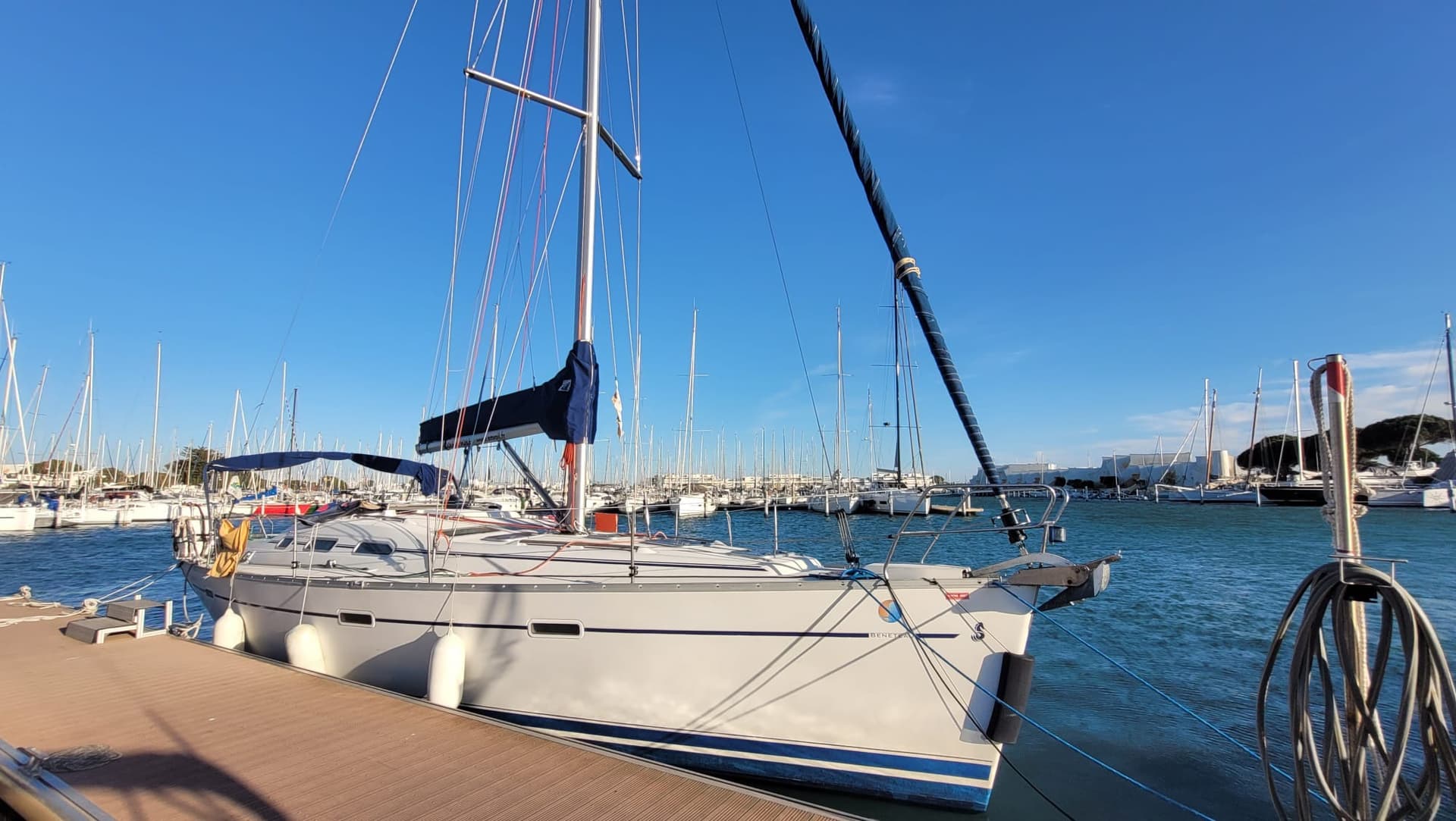 Willkommen an Bord der Segelyacht