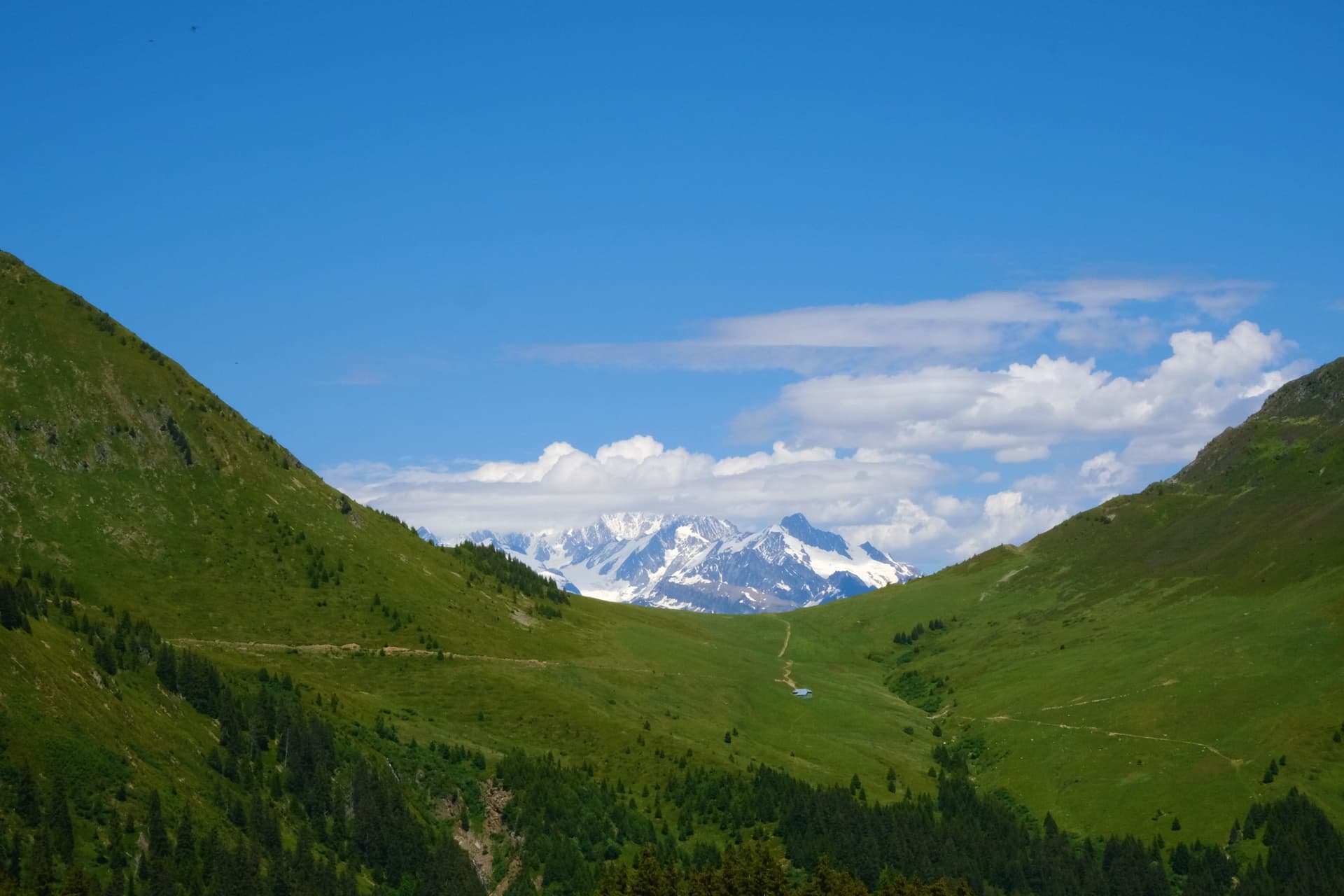 Höhenseen und Alpen