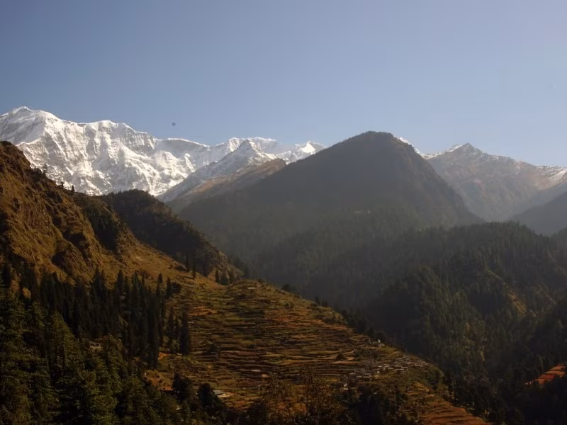 Trekking im Garhwal, auf den Pilgerwegen