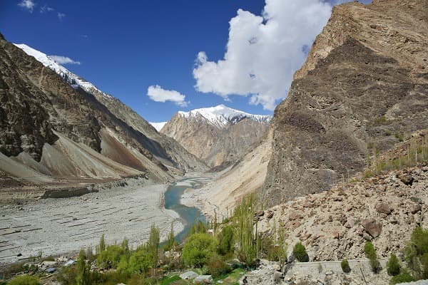 Trek in der Nubra-Tal