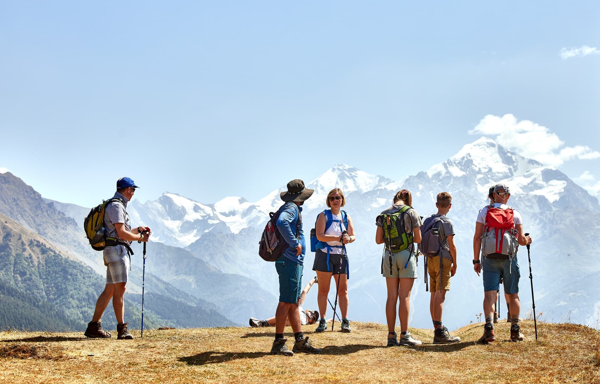 Trek dans les montagnes de Svanetie