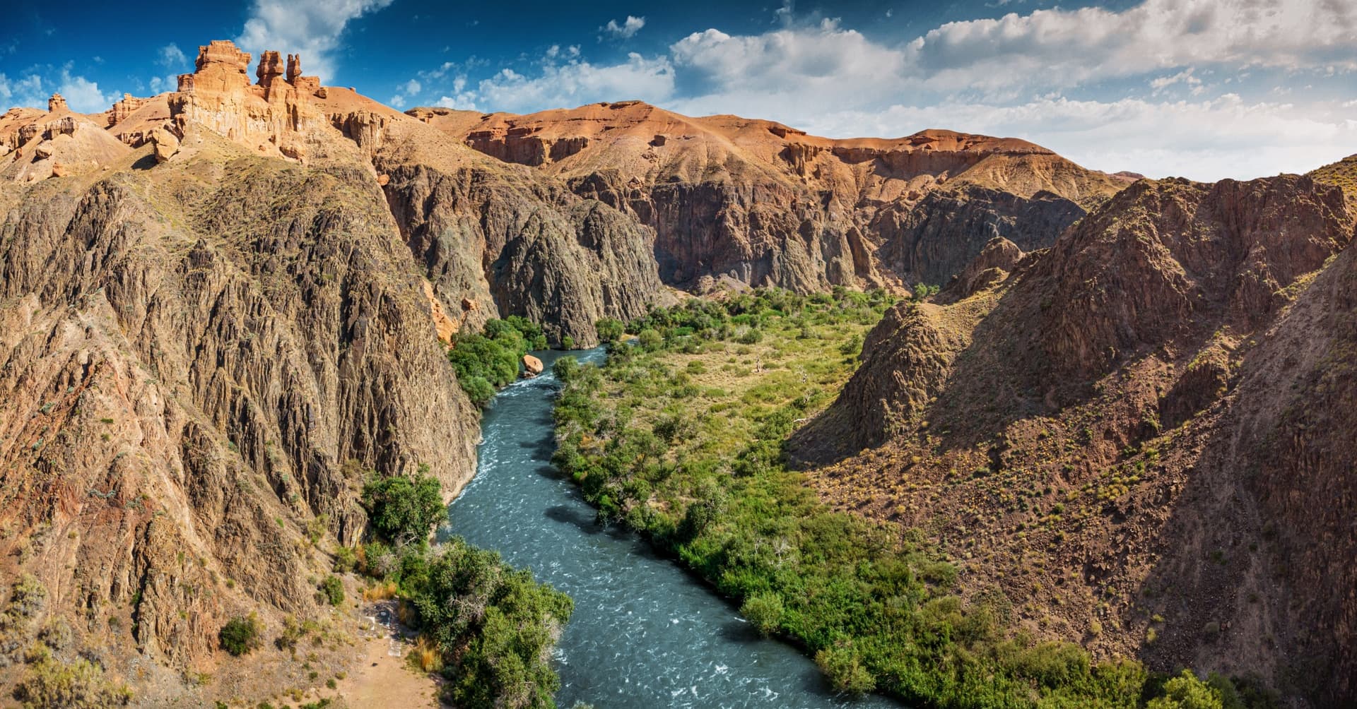Entre canyon et lacs