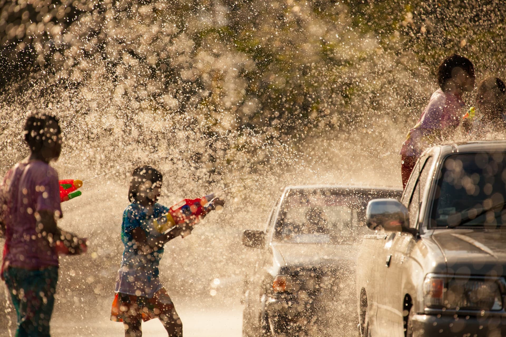 Songkran, das buddhistische Neujahr in Thailand