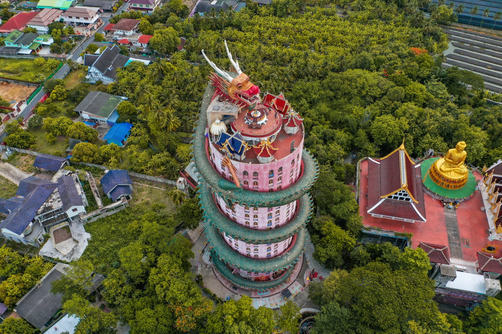 Wat Samphran: der Drachentempel