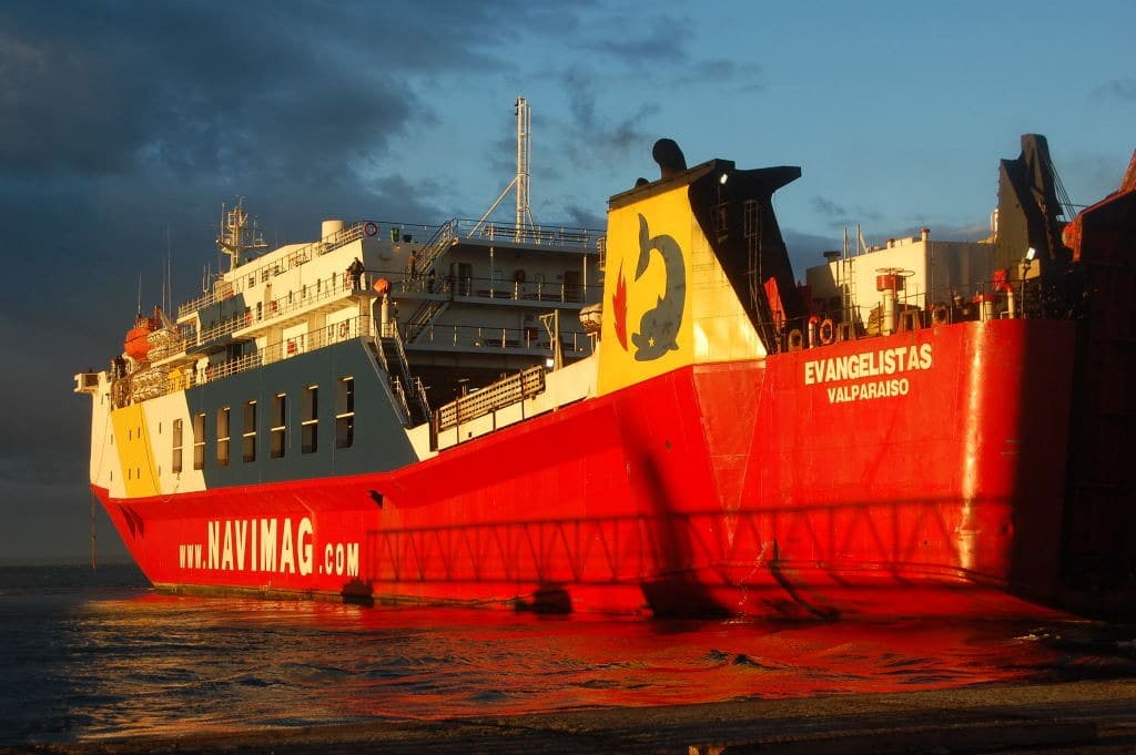 Entdeckung Patagoniens mit der Schifffahrt von Ferry Navim