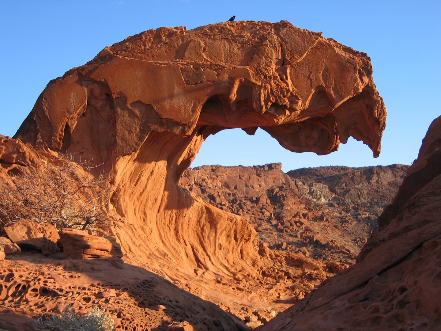 Landschaften von Damaraland und Damara-Kultur
