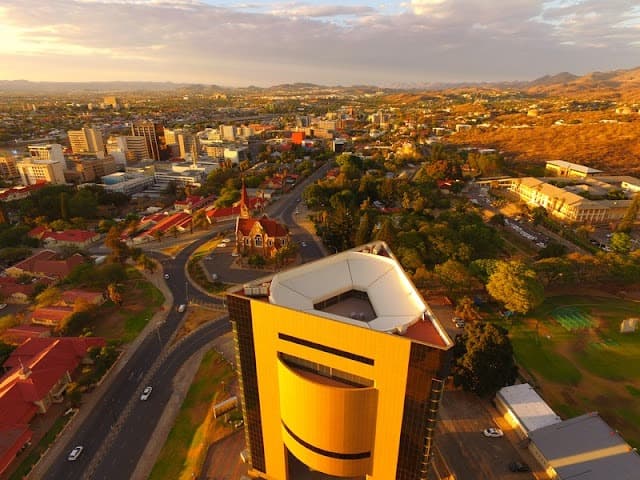 Windhoek / Abfahrt