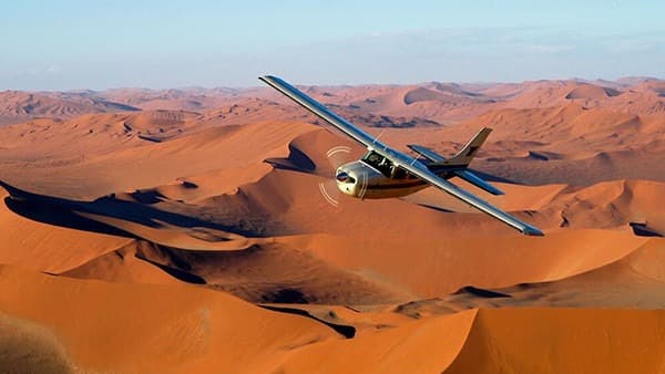 Namibie aus der Luft (Fly-in) — Komfort