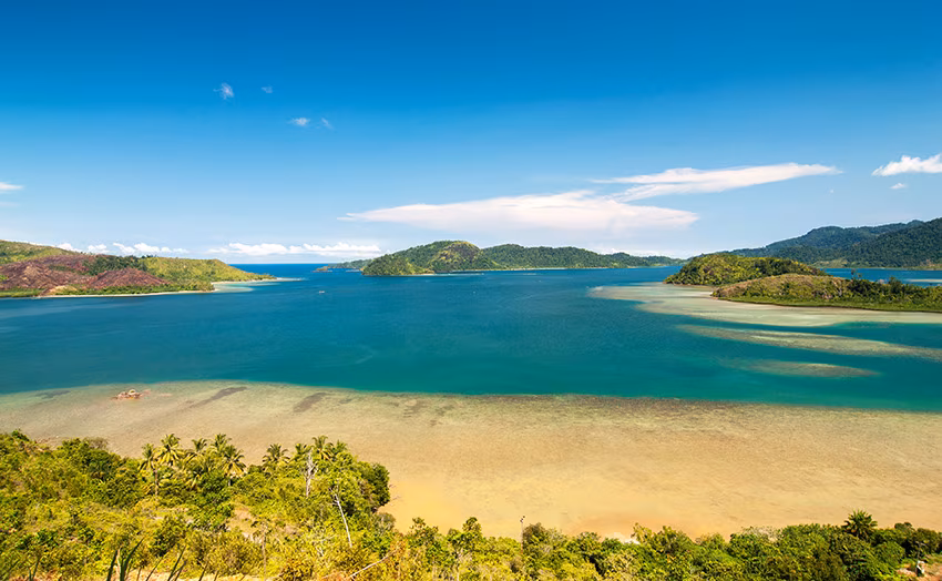 Sumatra-West: Erweiterung in der Mandeh-Bucht
