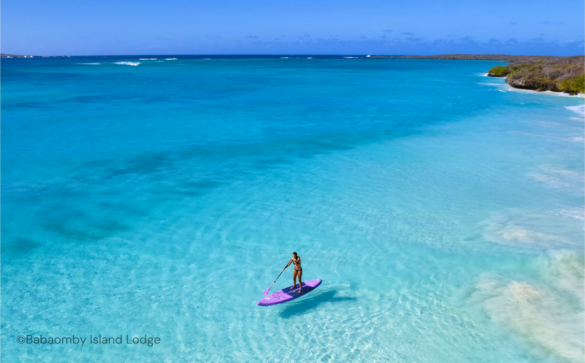 Babaomby Island Lodge, Rückzug ohne Verbindung im Smaragdmeer