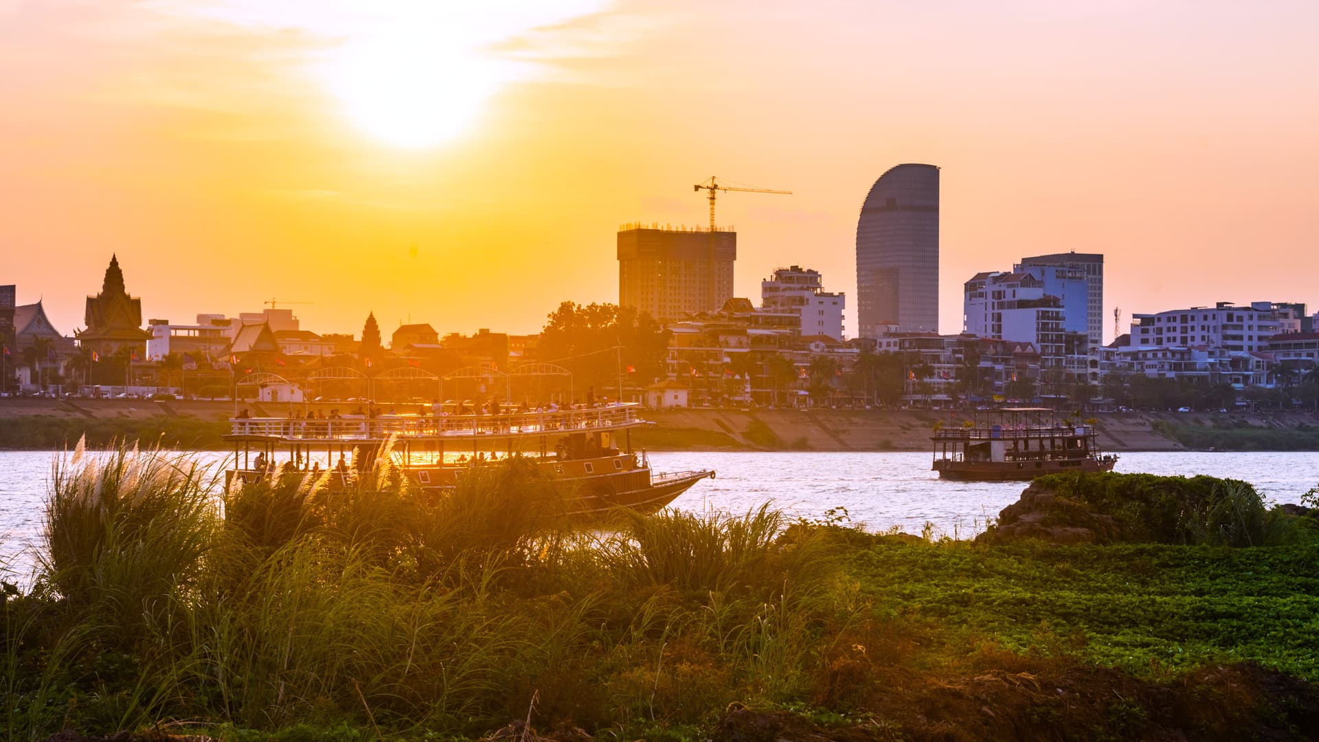 Phnom Penh und der Mekong