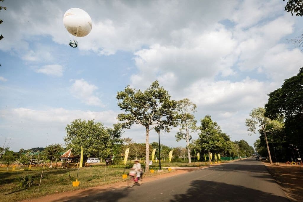 Ballonfahrt über Angkor