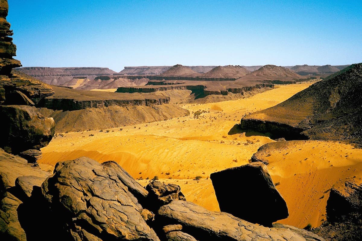 Die Palmenhaine des Adrar in Mauretanien