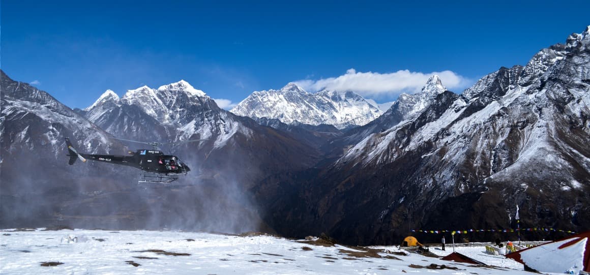 Heli Trek: Everest Basislager