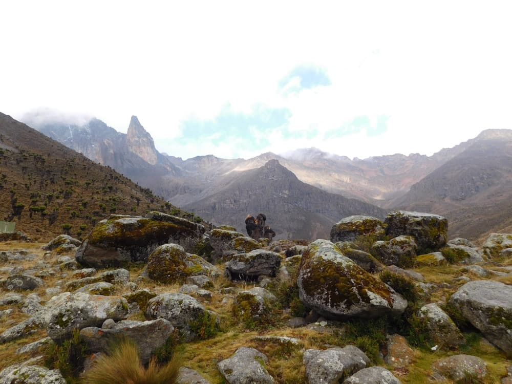 Besteigung des Mount Kenya
