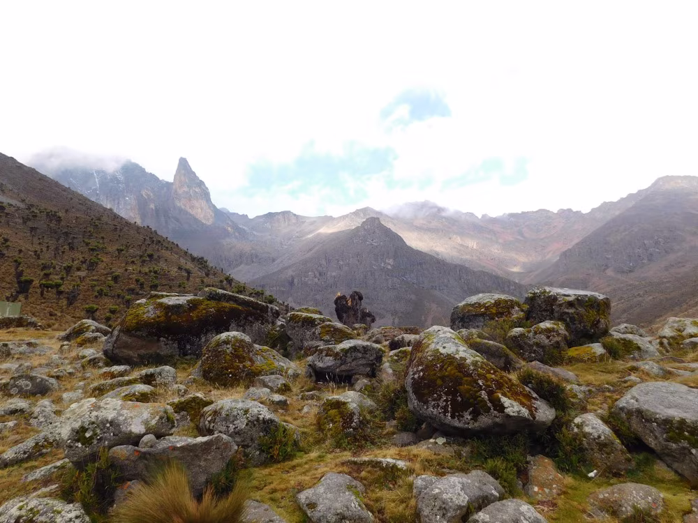 Besteigung des Mount Kenya