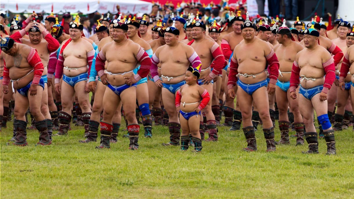 Großes Naadam von Ulan Bator