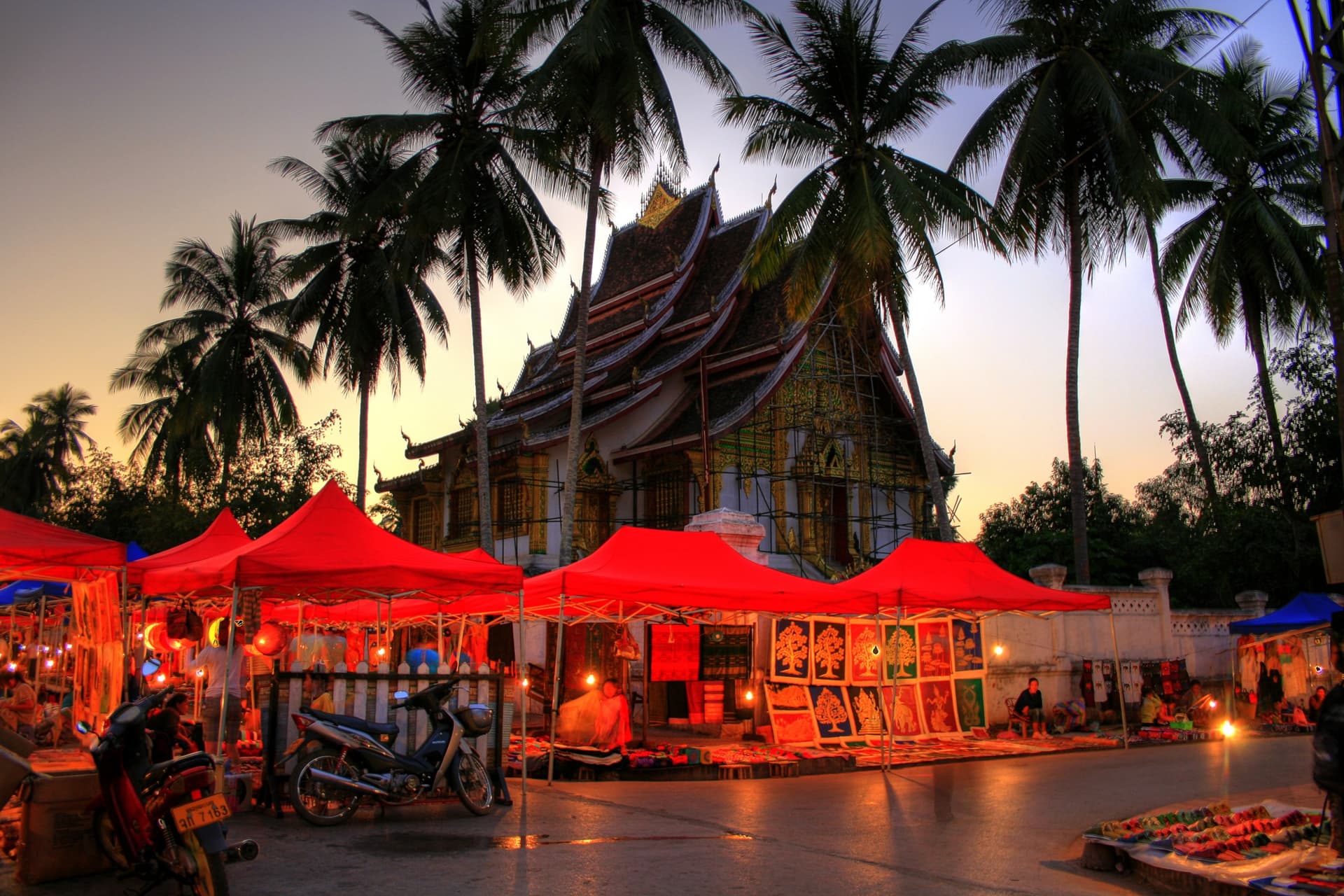 Nachtmarkt von Luang Prabang